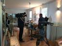 Der Saarländische Rundfunk bei Nane Adam im Atelier