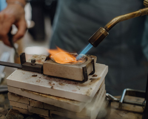 Trauring Schmiedekurs