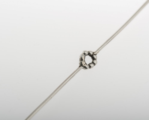 Kugel-Collier aus 925er Silber, beweglich - Preis: 295,-€